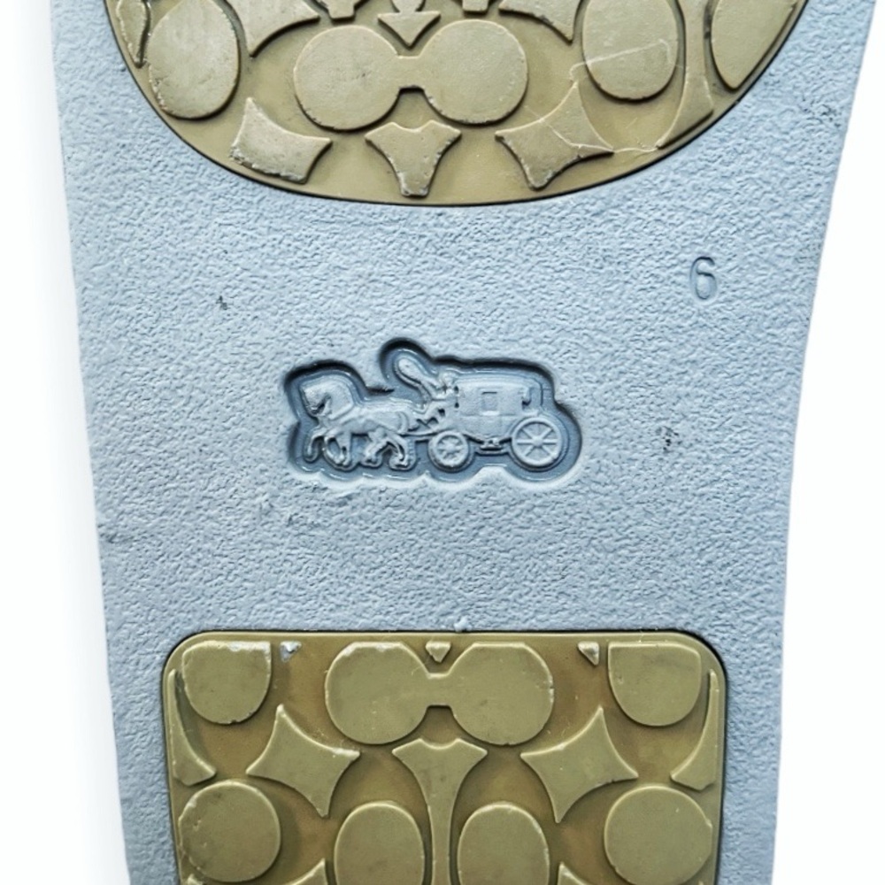 COACH Uli Sport Slide With Horse And Carriage Print, sz 6 - Picture 12 of 13